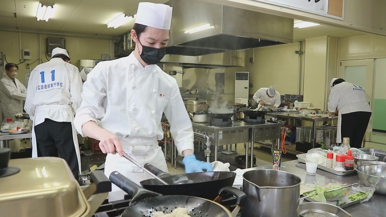 帯広調理師専門学校「卒業料理コンクール」