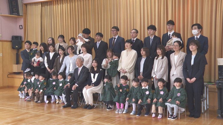 「帯広第二ひまわり幼稚園」入園式