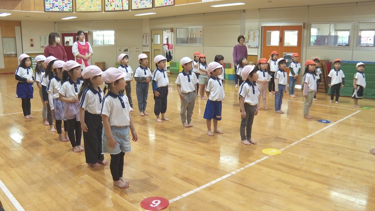 第一いずみ幼稚園の体育指導