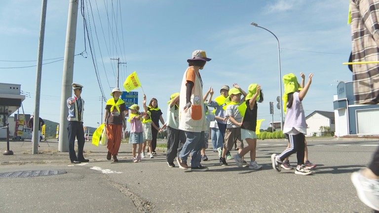認定こども園ほんべつの「こぐまクラブ集合訓練」