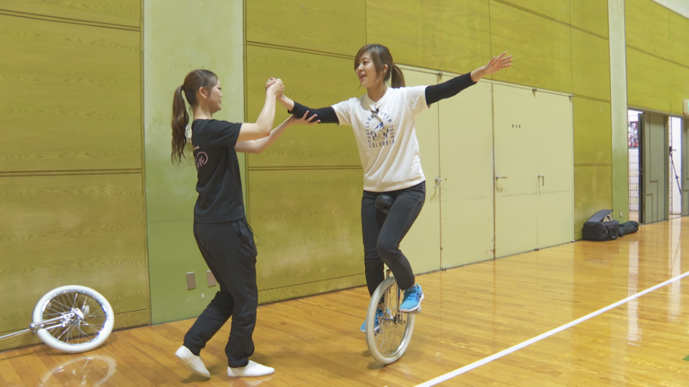 一輪車チーム「KBC札内Spo-RE」